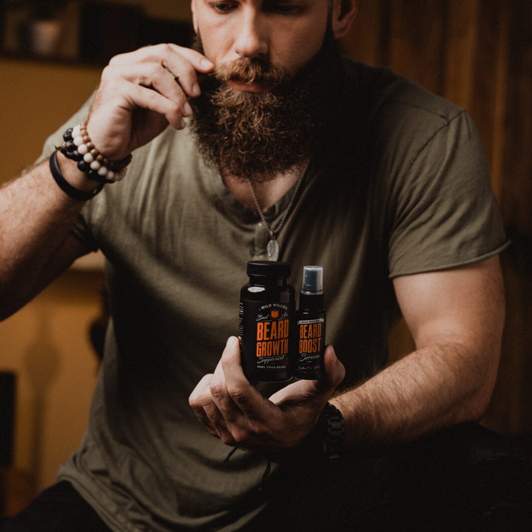 Bad Ass Beard Growth Beard Growth Wild-Willies