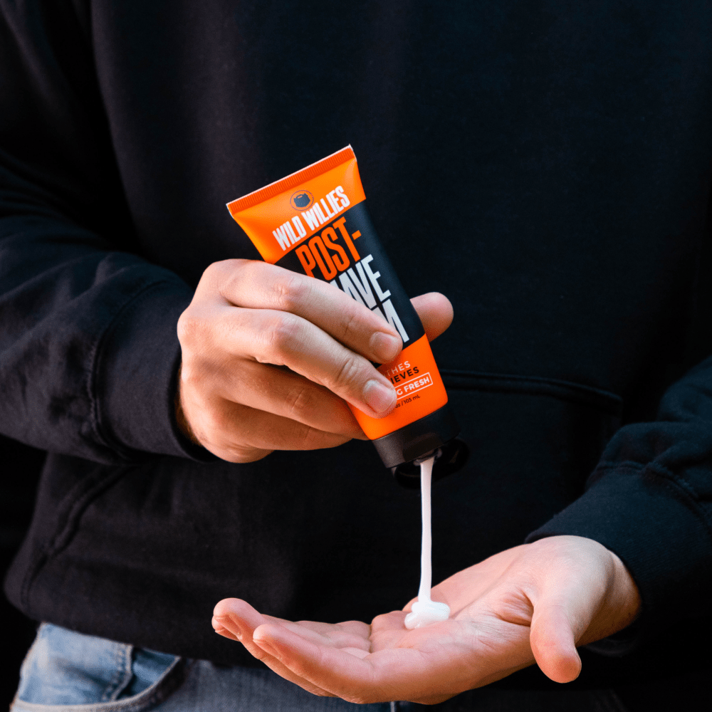 Wild Willies Post Shave Balm Health & Beauty texture