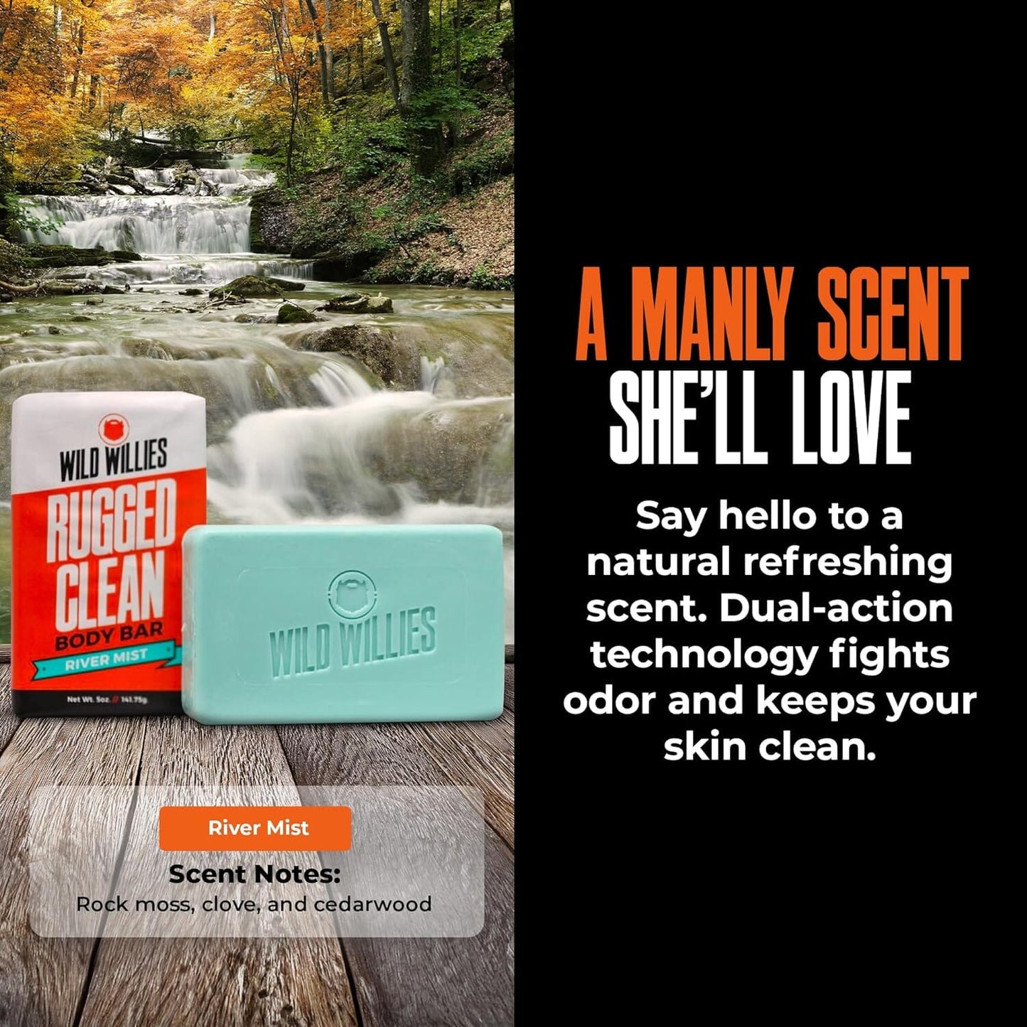 Rugged Clean Variety Pack Skin & Body Wild Willies 
