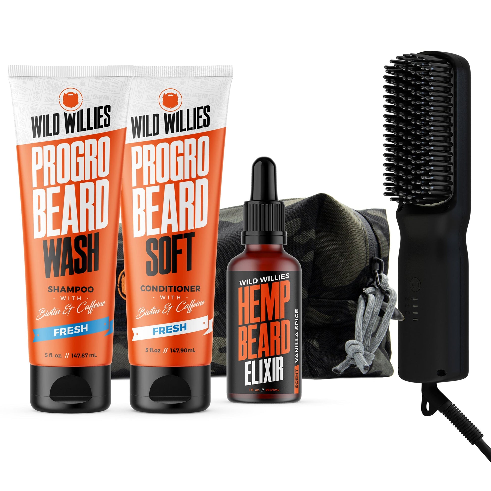 Beard Essentials Kit Kits & Bundles Wild Willies 