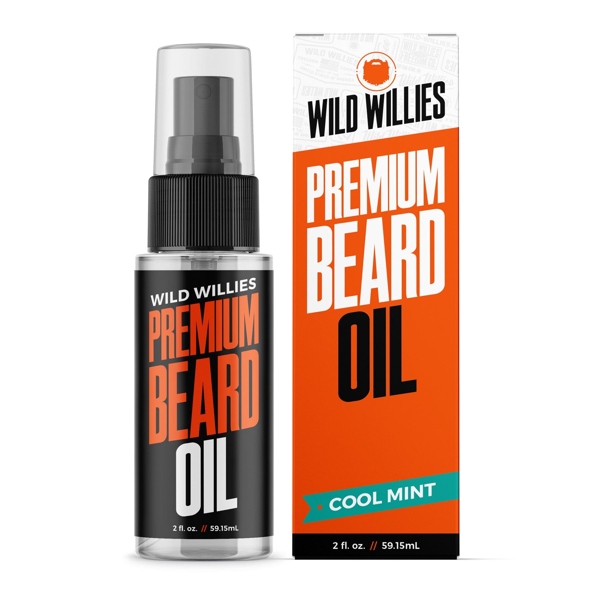 Beard Oil Essentials Wild-Willies Cool Mint 