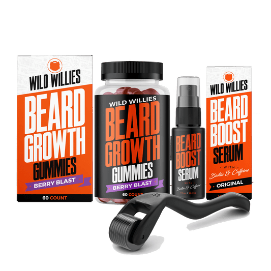 Derma Roller Set + Free Dopp Bag Kits & Bundles Wild Willies Gummies