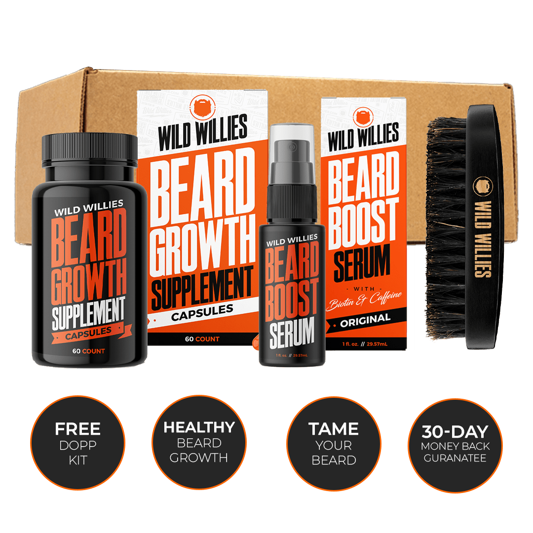 Fuel Your Beard Kit + Free Dopp Kit Kits & Bundles Wild Willies 