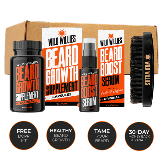 Fuel Your Beard Kit + Free Dopp Kit Kits & Bundles Wild Willies 