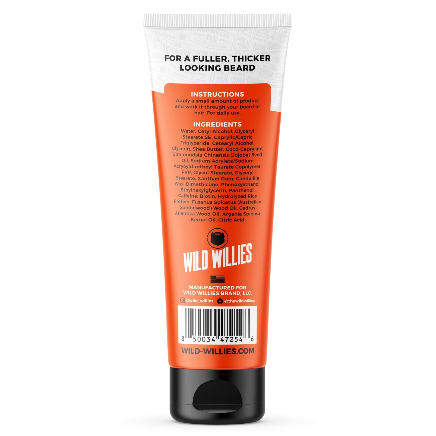Full Beard Thickening Cream Wild Willies 