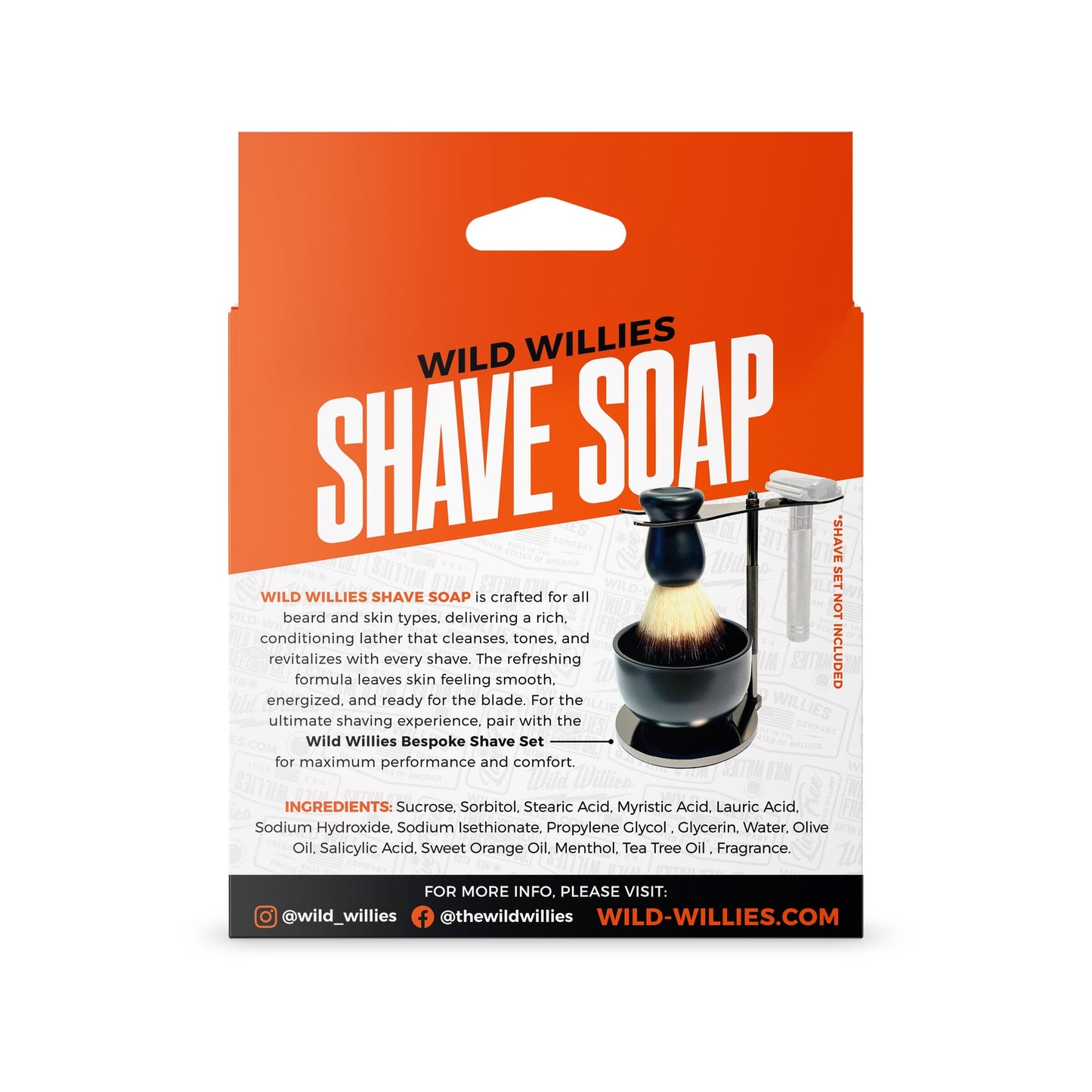 Shave Soap Skin & Body Wild Willies 