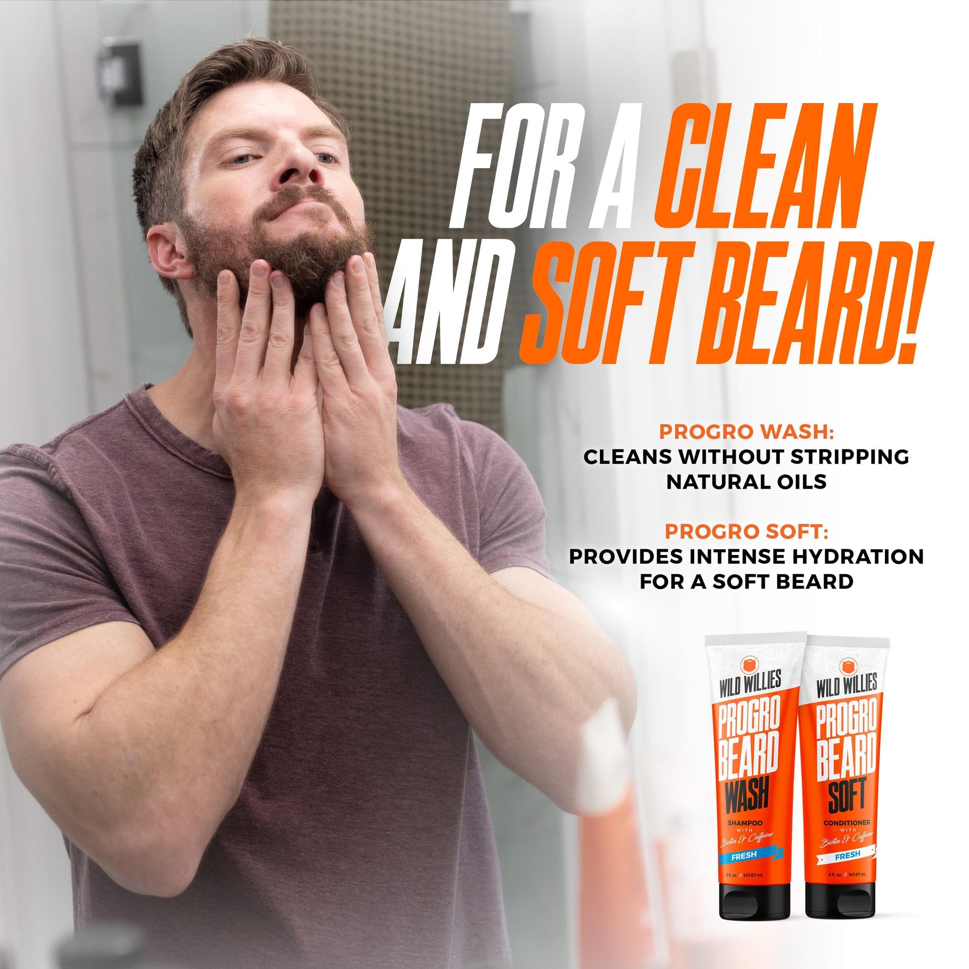 Beard Soft - with PROGRO 5 oz Essentials Wild-Willies 