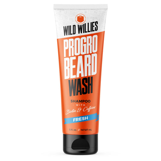 Beard Wash - with PROGRO 5oz Essentials Wild-Willies 