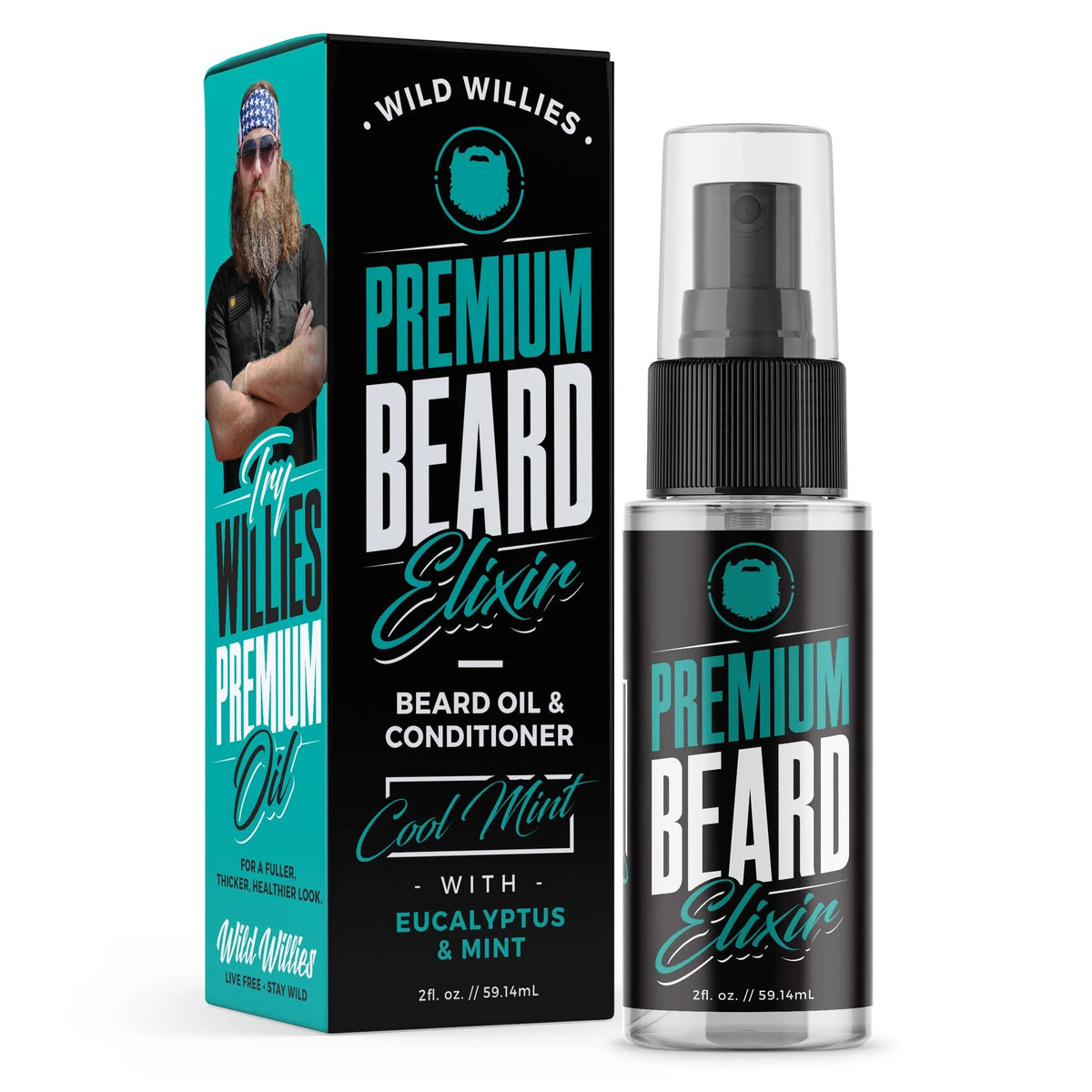 Beard Elixir Wild Willies Beard Oil | Badass Beard Care